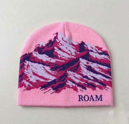 Roam Beanie - Pink Summit