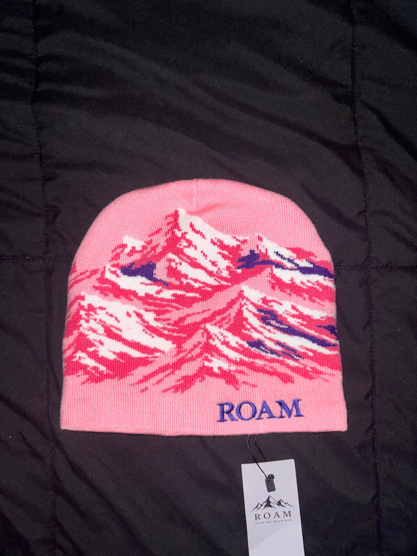 Roam Beanie - Pink Summit